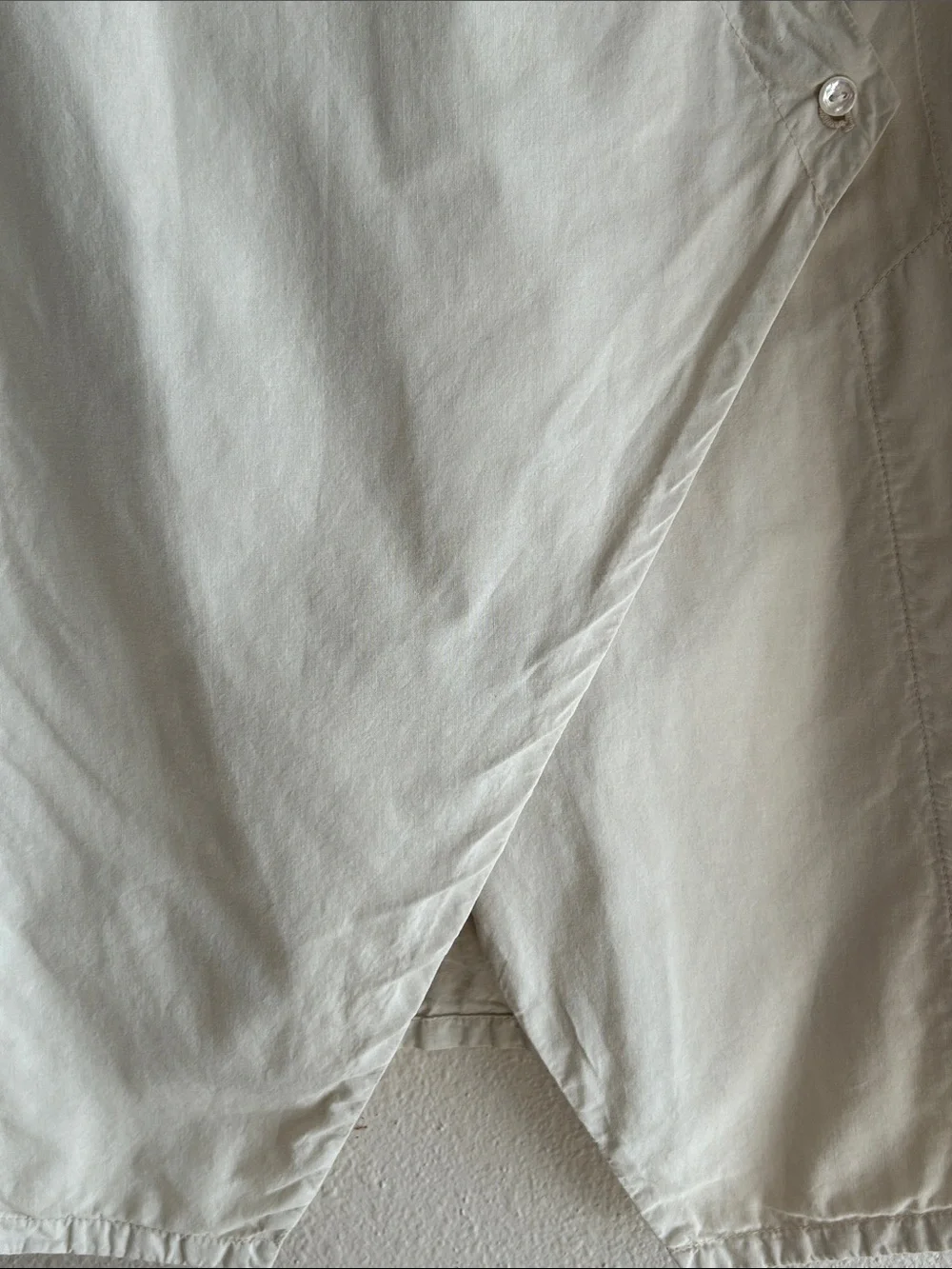 Prairie Underground Cream Wrap-Style Long Sleeve Shirt Jacket - Picture 4 of 6